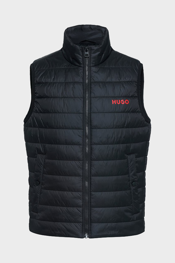 VEST HUGO - 001 BLACK